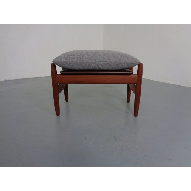 Danish Teak Stool by Hans Olsen for Frem Røjle, 1960s For Sale - Image 16 of 16