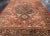 Traditional Antique Malayer Rug Red Ivory Blue Handwoven Wool Rug 8'9" X 12'6" For Sale - Image 3 of 7
