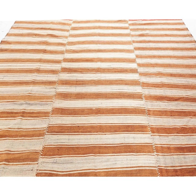 Mid 20th Century Doris Leslie Blau Vintage Turkish Kilim Rug For Sale - Image 5 of 8