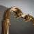 Modern Mid-20th Century Golden Hollywood-Regency Mirror from Palladio For Sale - Image 3 of 8