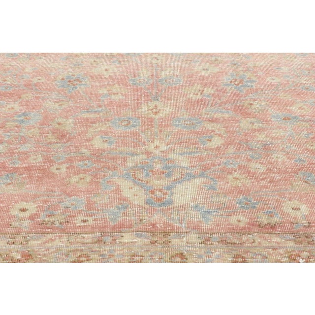 Early 20th Century Early 20th Century Pastel Bridgerton Style Antique Rug - 11'05 X 16'01 For Sale - Image 5 of 12