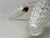 Ceiling Light with Textured Glass Shades and Crystal Prisms, 1960s For Sale - Image 12 of 15