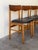 Set of 4 Danish Teak Dining Chairs With Black Leather Seats | Mid-Century Modern 1960s For Sale - Image 10 of 11