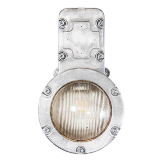 Vintage Heyes Cast Bulkhead Lamp, 1950s For Sale