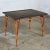 Mid-Century Modern Mid-20th Century Island Style Rattan Dining Table With Ebony Black Stained Hardwood Top For Sale - Image 3 of 12