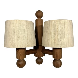 Vintage Wall Lamp by Uno Kristiansson for Luxus, 1960s For Sale