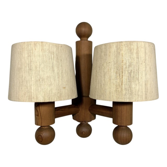 Vintage Wall Lamp by Uno Kristiansson for Luxus, 1960s For Sale