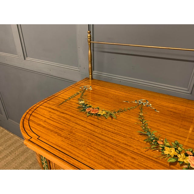 Painted Satinwood Side Table, 1910 For Sale - Image 10 of 18