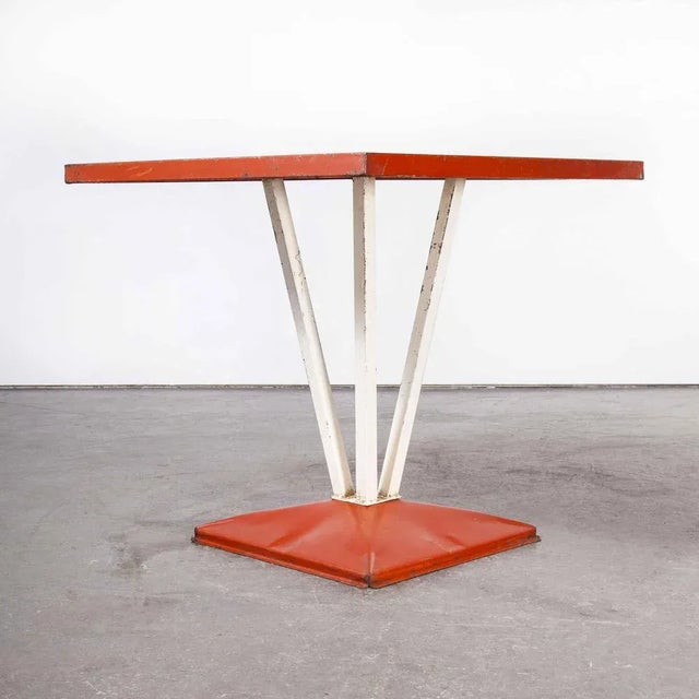 French Tolix Model 1116.1 Outdoor Dining Table, 1950s For Sale - Image 9 of 13