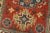 Kazak Rug 2’8” X 4’2” Blue Wool Tribal Hand-Knotted Oriental Carpet For Sale - Image 4 of 10