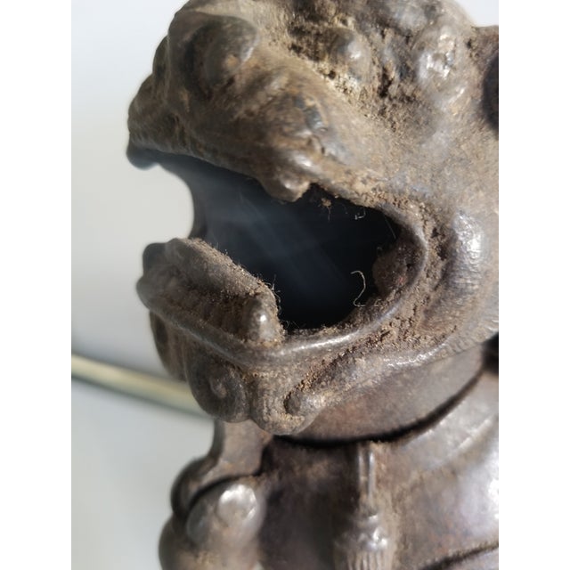 Antique Iron Dragon Incense Burner Chairish