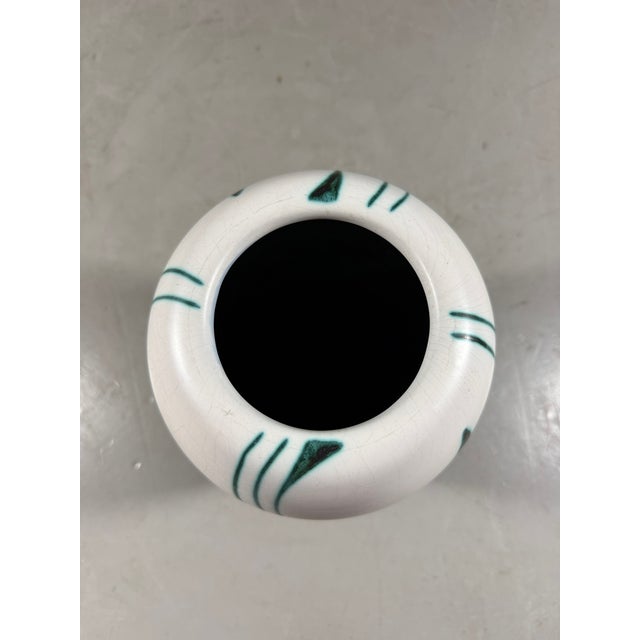 Green Vintage Vase in Ceramic by Flora Gouda, 1960s For Sale - Image 8 of 12
