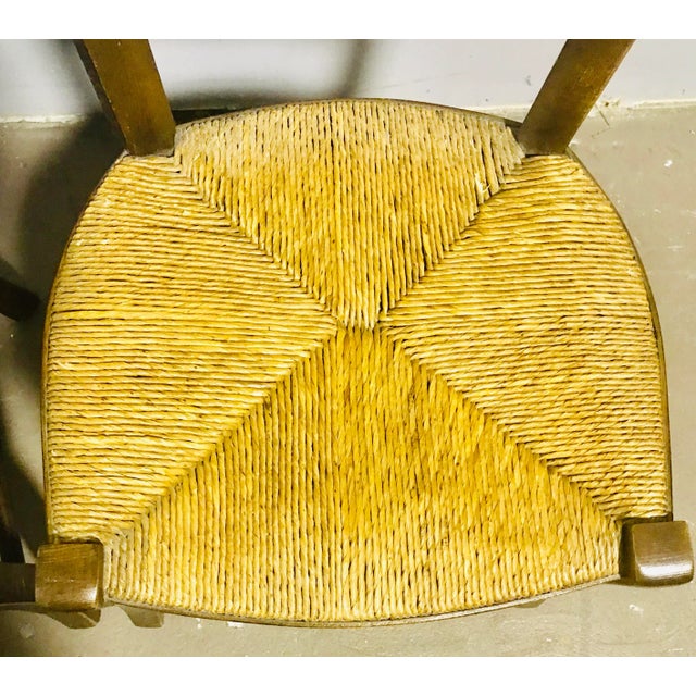 Mid 20th Century Vintage Mid Century Shaker Shawl Chairs- a Pair For Sale - Image 5 of 12