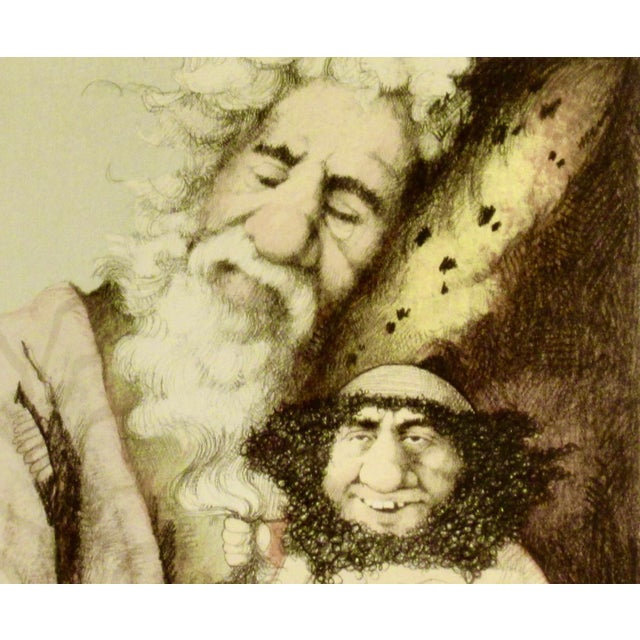 Late 20th Century Charles Bragg The Seventh Day C. 1990 Reproduction Print For Sale - Image 5 of 8