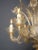 Glass Small Venetian 6-Arm Chandelier For Sale - Image 7 of 12