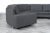 Milo Baughman Mid-Century Modern Circular Sectional Sofa Attributed to Milo Baughman ,1970s For Sale - Image 4 of 10
