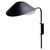 Mid-Century Modern Black Anthony Wall Lamp by Serge Mouille For Sale - Image 9 of 9