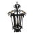1990s French Iron Lantern in the Style of Paul Ferrante For Sale