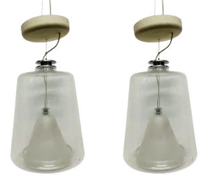 1990s Marta Laudani & Marco Romanelli, Oluce, Hanging Lamps - a Pair