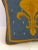 Vintage Fleur-De-Lis Petite Needlepoint Pillow For Sale - Image 4 of 10
