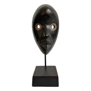 Vintage Dan Passport Mask on Stand For Sale
