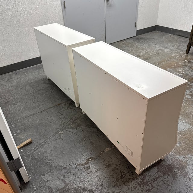 2020s West Elm Parker Market Bin Cubbies, Pair For Sale - Image 5 of 12