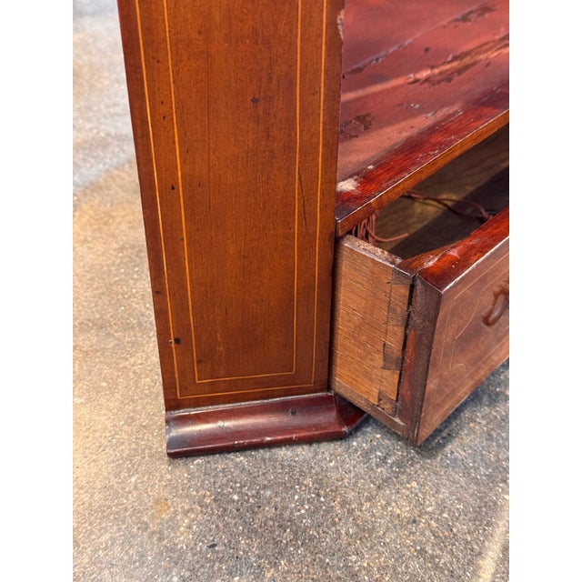 Mid 18th Century George II Mahogany Hanging Corner Cupboard For Sale - Image 13 of 13