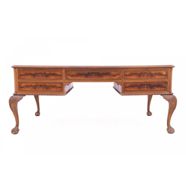 Antique Chippendale Desk, France, 1890 For Sale - Image 3 of 12