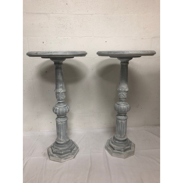 Wood 19th Century Italian Painted Tables - a Pair For Sale - Image 7 of 7