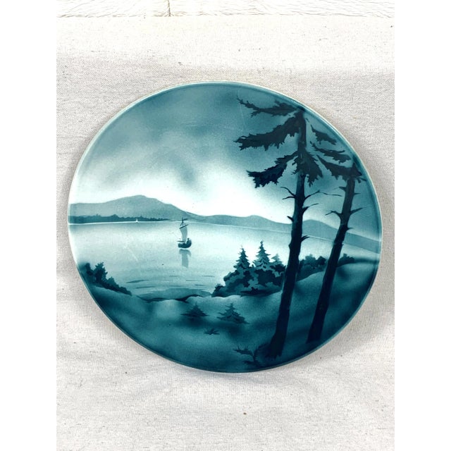 Mid 20th Century Vintage Petrus Regout & Co. Decorative Plate For Sale - Image 5 of 9