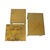 Metal Vintage Nesting Tables in Brass and Copper, 1950s, Set of 3 For Sale - Image 7 of 13