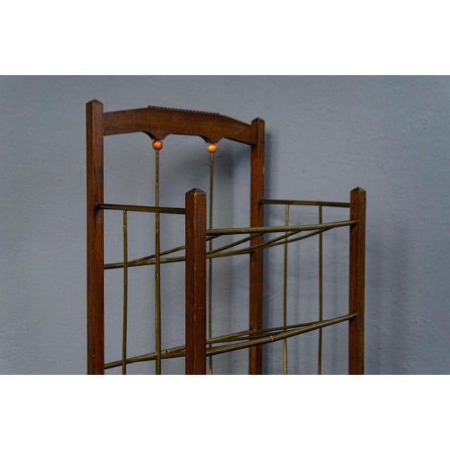 Art Nouveau Newspaper Rack, Early 20th Century For Sale - Image 15 of 18