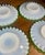 Mid 20th Century Fenton Emerald Crest Milk Glass Saucer Plates - Set of 4 For Sale - Image 9 of 9