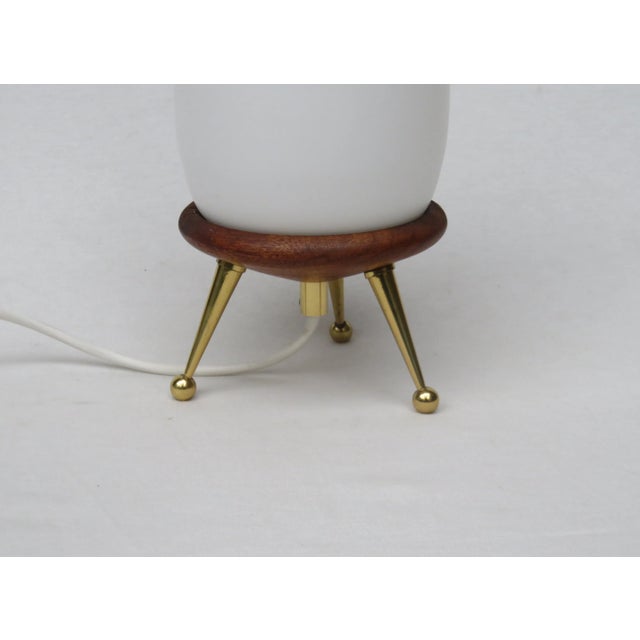 Mid-Century Modern Scandinavian Rocket Tripod Table Lamp, 1950s For Sale - Image 3 of 11