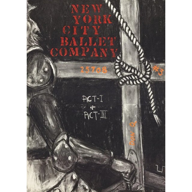 Artist: George Segal Title: New York City Ballet Company Act-I & Act-II Year: 1968 Signed: No Medium: Serigraph Paper...