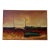 Vintage Modernist Landscape Painting - Signed For Sale