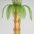 Vintage Italian Glass and Brass Palm Tree Floor Lamp For Sale - Image 4 of 11