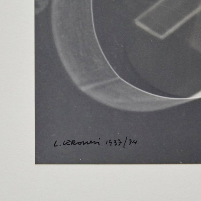 1970s Luigi Veronesi, Black and White Image, 20th Century, Photograph, Framed For Sale - Image 5 of 8