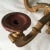 Rococo Antique Italian Carved Giltwood Chandelier With Timeworn Gilding, Late 19th Century For Sale - Image 3 of 10