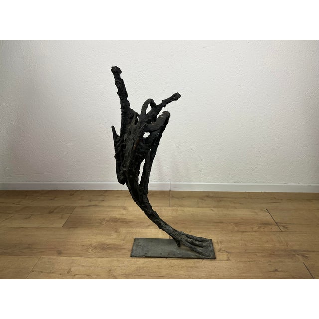 1960s After Giacometti, Large Anthropomorphic Sculpture, 1960s, Bronze For Sale - Image 5 of 9