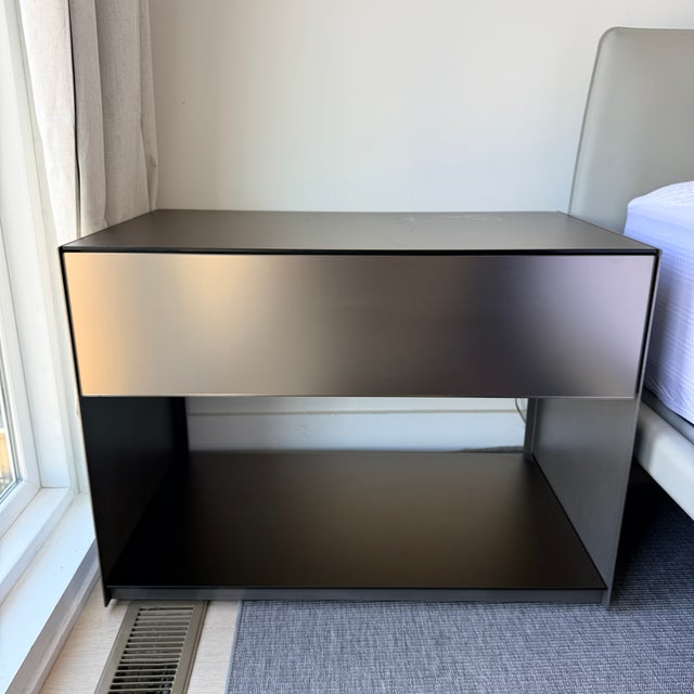 Pair of Trica Absolute 1 Drawer XL Nightstands For Sale - Image 9 of 9