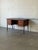 Mid-Century Modern Teak 6-Drawer Executive Writing Desk With Sculpted Handles Vintage Mid-Century Modern 1960s For Sale - Image 3 of 10