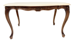 Louis XV Style Coffee Table in Patinated Beechwood