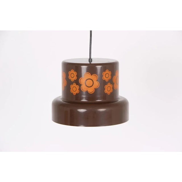 Arabia Ceiling Lamp by Kaj Franck for Fog & Mørup, 1970s For Sale - Image 3 of 6