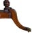 19th C English Regency Carved Brass Inlaid Rosewood Drop Leaf Sofa Table Desk For Sale - Image 17 of 18