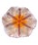 African Vintage South African Hand-Painted Ceramic Sea Urchin / Pansy Shell Platters - Set of 6 For Sale - Image 3 of 12
