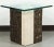Cocktail / small side table by Maitland-Smith. This elegant tessellates Marble and faux Bronze stone is great with the...