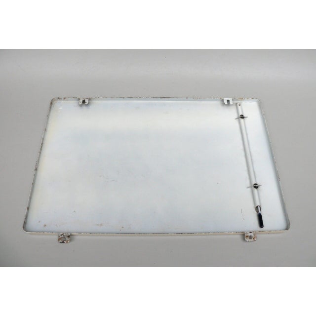 Advertising Sign in Folded Sheet Metal, 1950s For Sale - Image 15 of 18