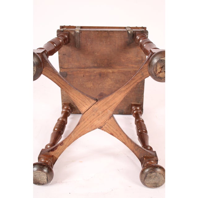 Spanish Baroque Style Oak Occasional Table For Sale - Image 12 of 12