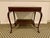 Vintage Two-Tier Mahogany Chippendale Style Side Table For Sale - Image 4 of 11